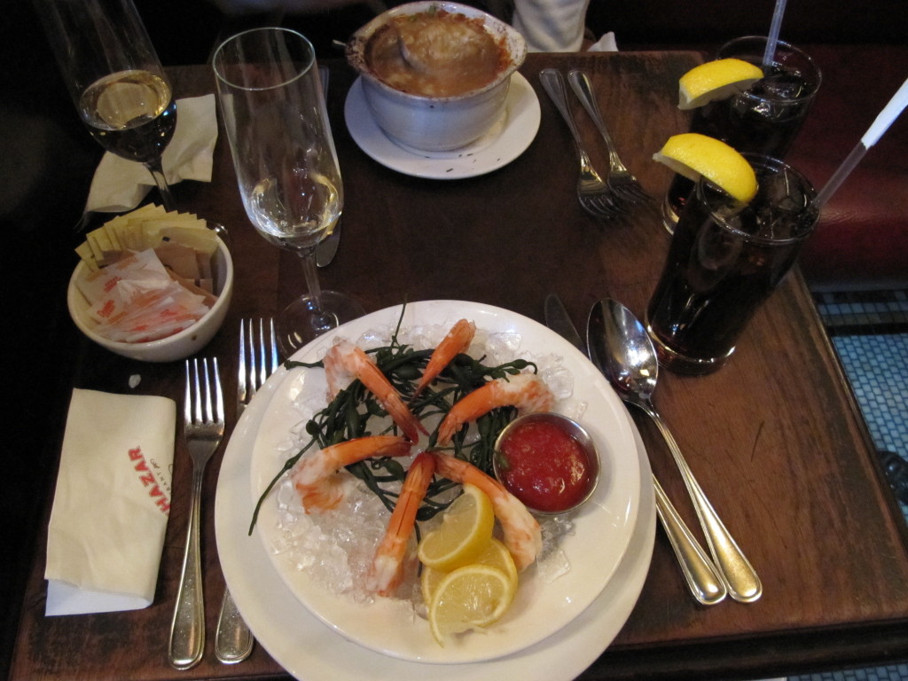 Interior do Restaurante Balthazar NY