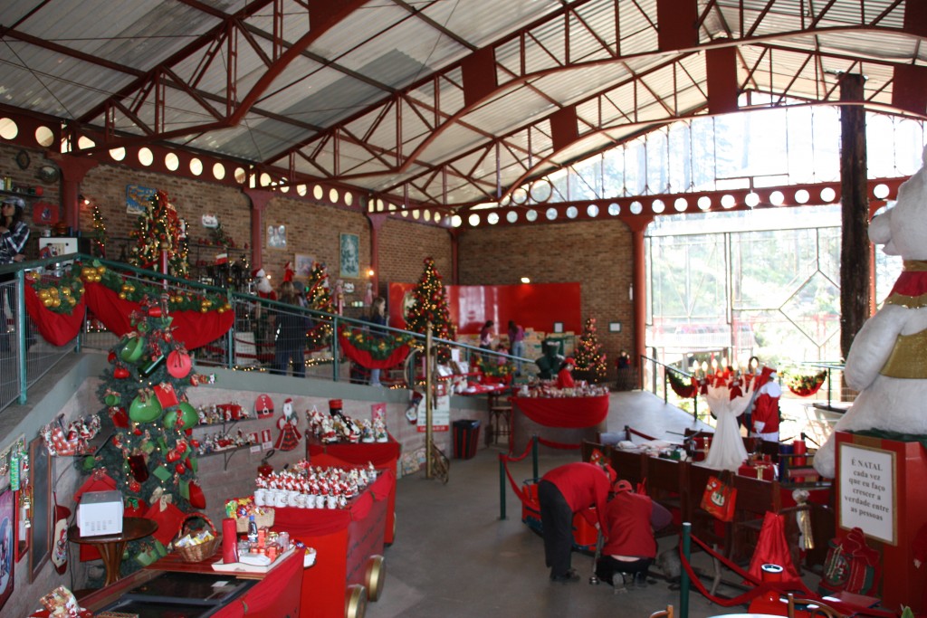 Interior da Fábrica do Papai Noel